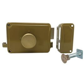 Serratura legno applicare p22 2030 facchinetti c.tondo staccato m2+scr sx e.mm 50