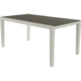 Tavolo harmony keter pp bianco cappuccino cm 160x90 h.cm 75