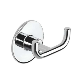 Appendiabiti doppio wind cromo da parete salvaspazio