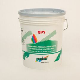 Guaina liquida imperrmebilizzante np7 rosso naici 5 kg