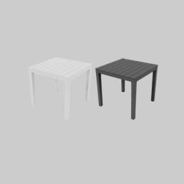 Tavolo componibile quadrato bali col. antracite