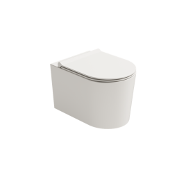 Vaso sospeso form bianco lucido - cm 50x35 - sedile escluso