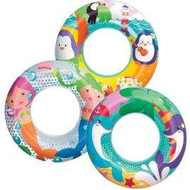Ciambella gonfiabile  avv. marine 36113 bestway cm 51 colori assortiti