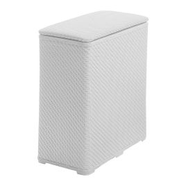 Portabiancheria ambrogio 70 lt bianco - 55x50x28 cm
