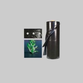 Telo foglia per pacciamatura 1,2x100 mt - con foro sfalsato 30/30 cm