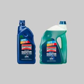 Liquido radiatori pronto alluso verde arexons 4,5 lt