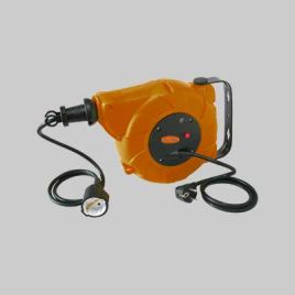 Avvolgicavo elettrico automatico a molla 15 mt (13+2)