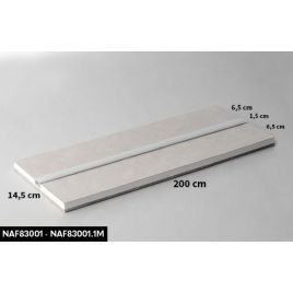 Semilavorato in cartongesso e fibra per luce led diretta per pareti e soffitti