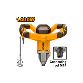 Miscelatore pro per malte e collanti 1400w completo di frusta
