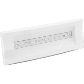 Lampada emergenza led sicura century volt 230 w 2 nat ln 210 hr 3 mm 290x101 h.mm 64