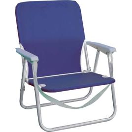 Spiaggina comoda domus acciaio/poly cm 53x56 h.cm 70