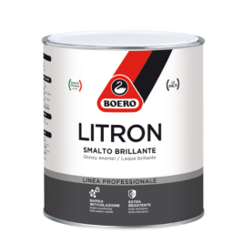 Litron smalto brillante giallo girasole confezione  2.5 lt