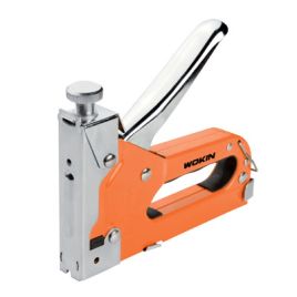 Fissatrice manuale kit 217014 wokin 200 punti+200 chiodi+200 u