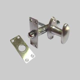 Catenaccio a cremagliera   80 mm - cromo satinato