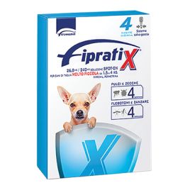 Antiparassitario fipratix cane formevet  kg  1,5/ 4 cf=pipette 4