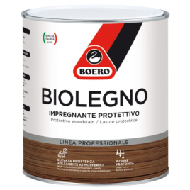 Biolegno impregnante protettivo per legno colore teak  confezione 0.75 lt