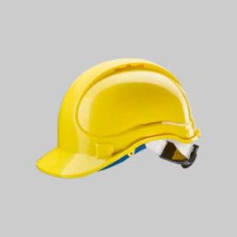 Elmetto di protezione e1 neri col. giallo