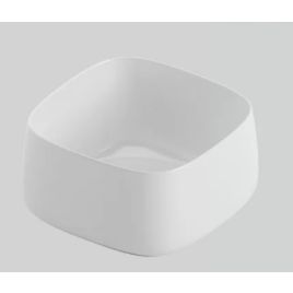 Lavabo appoggio in ceramica cognac quadro con dimensioni 43 x 43 cm 1 scelta