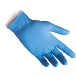 Guanto nitrile monouso blu 70 reflexx gr 4,9 aql 1,5 senza polvere cf=pz 100 s conf. da 2cf