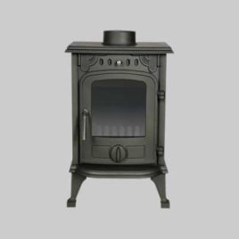 Stufa a legna in ghisa vesuvio ideal star 438x324x609 mm