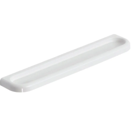 Mensola bagno 56 cm bianca - porta saponi e prodotti da toilette