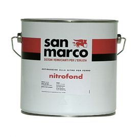 Nitrofond antiruggine nitro per ferro grigio lt 0,75++ rapida essiccazione