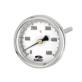 Termometro bimetallico ad attacco posteriore tb-63/fumi - 300mm