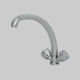 Gruppo lavello monoforo cromo