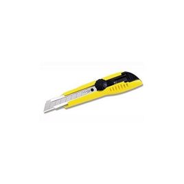 Endura taglierino cutter 501 giallo guida in acciaio inox