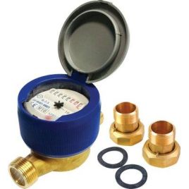 Contatore acqua fredda s-dry usf-8/15 quadrante asciutto 1/2m