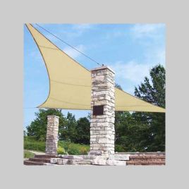 Vela ombreggiante ideal star triangolare 5x5x5 mt