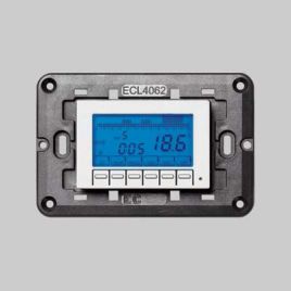 Cronotermostato settimanale digitale bianco