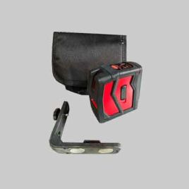 Livello laser ideal star 2 linee col. rosso, portata fino a 15mt