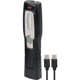 Lampada portatile ricaricabile a led hl 201 a  con batteria ricaricabile