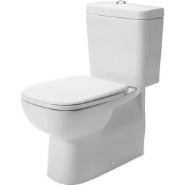 Vaso monoblocco d-code filo muro a pavimento. sedile escluso. dim. 355 x 650 mm