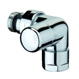 Detentore darredo ad angolo sx cromo-lucido 1/2"