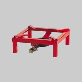 Fornellone a gas in acciaio verniciato 45x45 cm