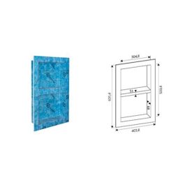 Profoil panel niche nicchia impermeabile da 12,5 mm dim int. 304.8 x 533.4 mm
