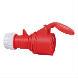 Presa volante 16a t 380 v cee rosso brennenstuhl di colore rosso/bianco