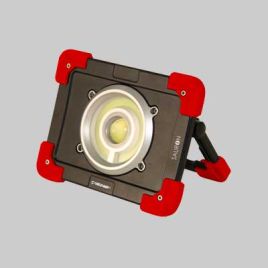 Proiettore a led portatile ricaricabile con powerbank 20 w - 1200lm - 6500k