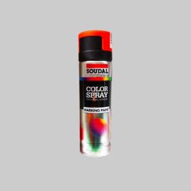 Spray tracciante fluorescente soudal 500 ml - rosso conf. da 6 pz