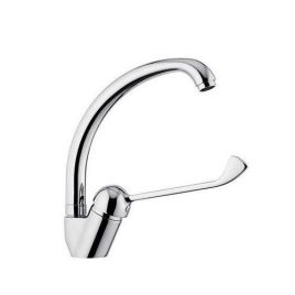 Miscelatore monocomando lavello bocca alta gir. leva clinica epic cromo