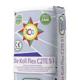 Die koll flex c2te s1 gel th40 adesivo cementizio effetto gel grigio kg 25