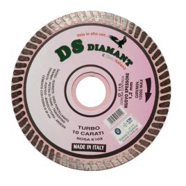 Disco diamantato turbo k10x rosa corona continua per grès Ø115 mm