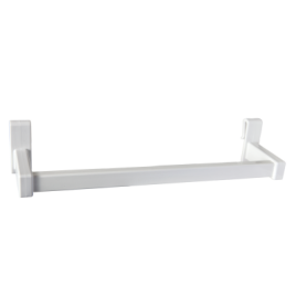 Portasciugamani per radiatori alluminio bianco. cm 42.