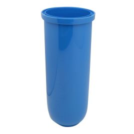 Bicchiere opaco blu per filtri sx - 3p mod. senior blu (pet)