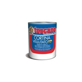 Smalto alchidico-uretanico bianco opaco cortina vellutato hp 750 2,5 lt