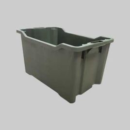 Cassetta agricola sovrapponibile e impilabile chiusa 40 lt - 52x36x31 cm