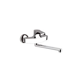 Surf miscelatore lavello incasso a muro monocomando ottone cromato