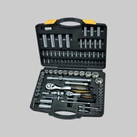 Cassetta 94 bussole e accessori mundial 1/4" - 1/2"